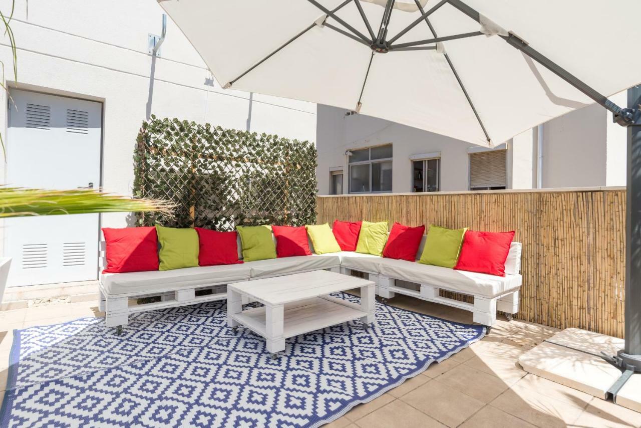 مالقة Ma1A-Apt With Rooftops With Palms Close To Old Town المظهر الخارجي الصورة