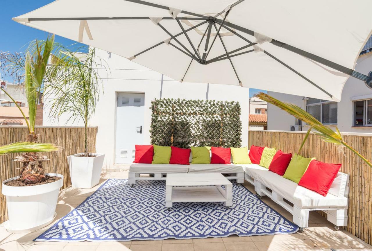 مالقة Ma1A-Apt With Rooftops With Palms Close To Old Town المظهر الخارجي الصورة