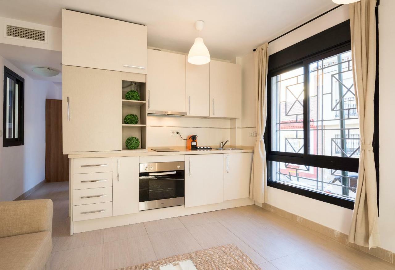 مالقة Ma1A-Apt With Rooftops With Palms Close To Old Town المظهر الخارجي الصورة
